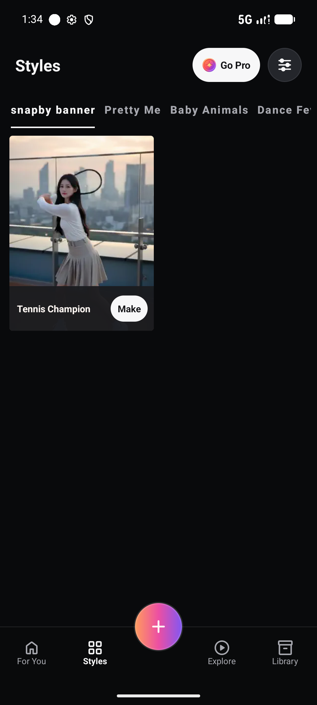 Snapby style browser